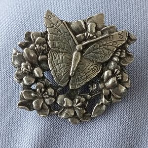 Birds & Blooms Limited Edition 1998 Vintage Brooch